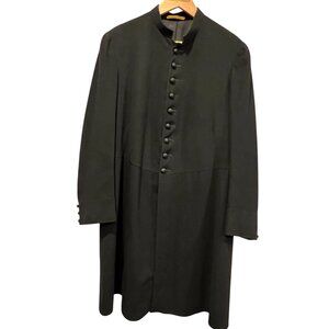 Henderson Ames & Co Military and Society Goods, Wool Frock Coat, Black, L/44